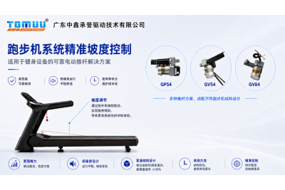 跑步机坡度驱动方案 | 2026体博会预告