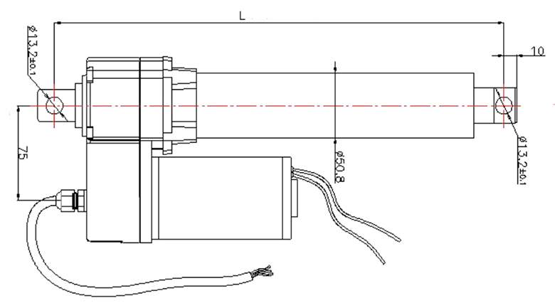 特种车辆电动推杆u7