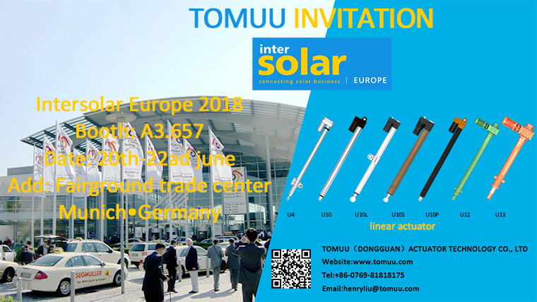 参展预告-特姆优传动2018年德国慕尼黑国际太阳能展参展预告